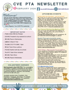 English version of the February 2026 PTA newsletter
