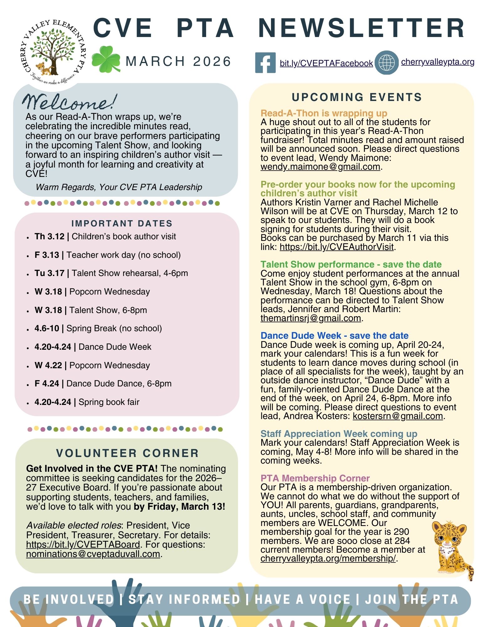 JPEG image of PTA March 2026 newsletter - English version 