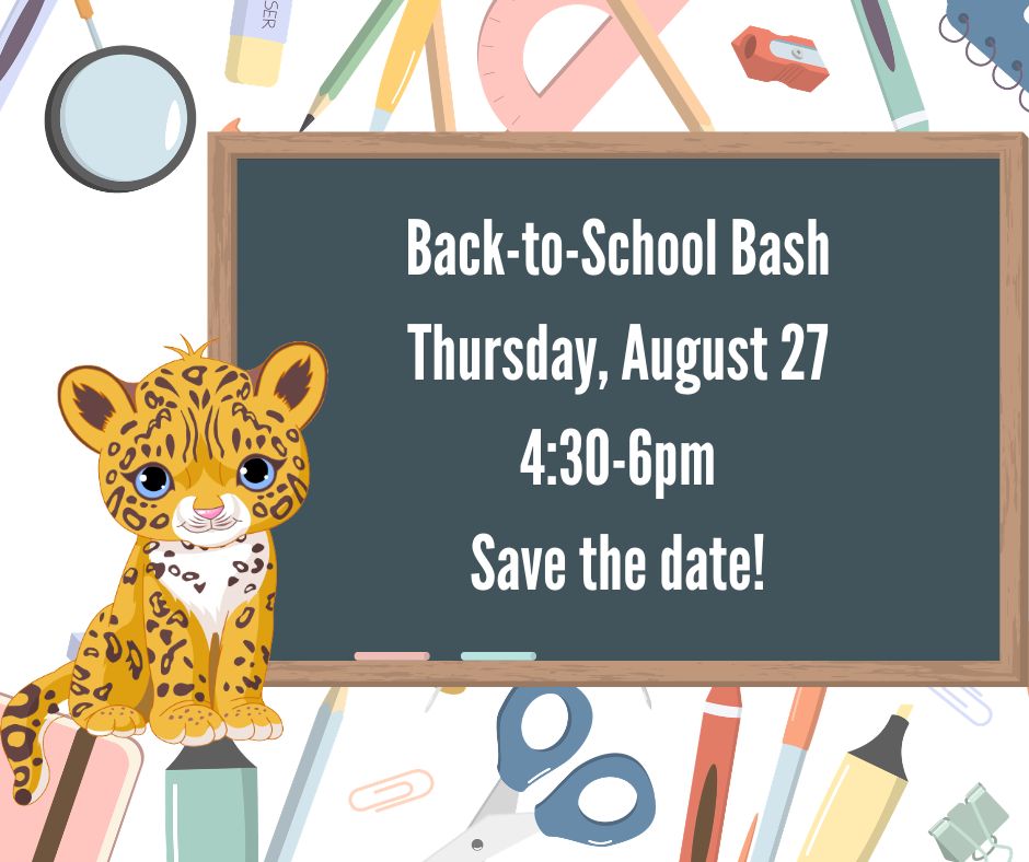 save the date back to school bash for 2026-27 school year
