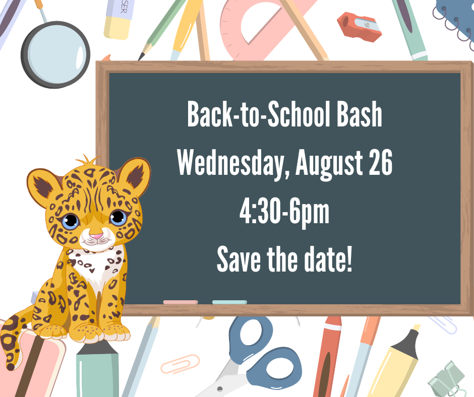 Save the date - back to school bash - 2026 